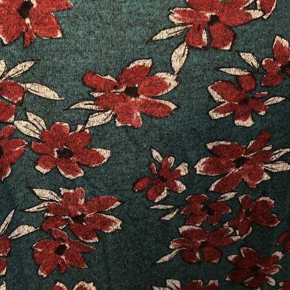 Evans Floral Soft Long Sleeve Top Size 16 NWT - Picture 2 of 9